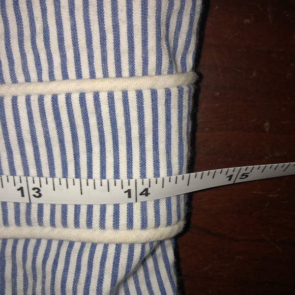 Blue and white striped seersucker sundress - Picture 5 of 5